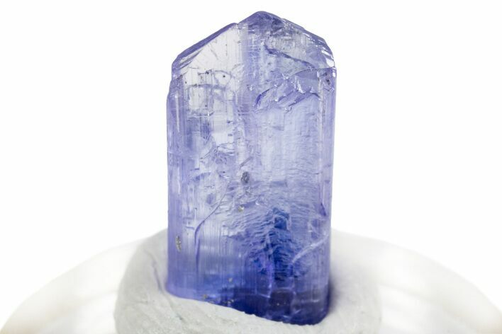 Brilliant Blue-Violet Tanzanite Crystal -Merelani Hills, Tanzania #303292